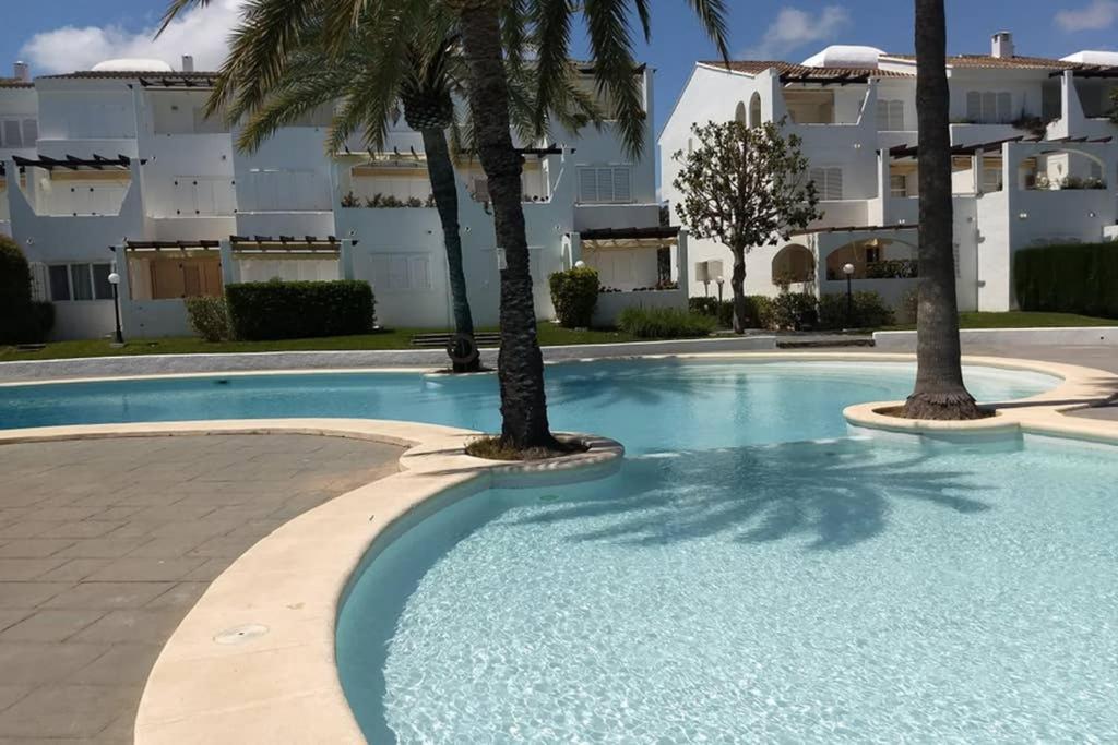 2 Bedroom, Sea Front Complex W Pool And Private Garden Jávea Exterior foto