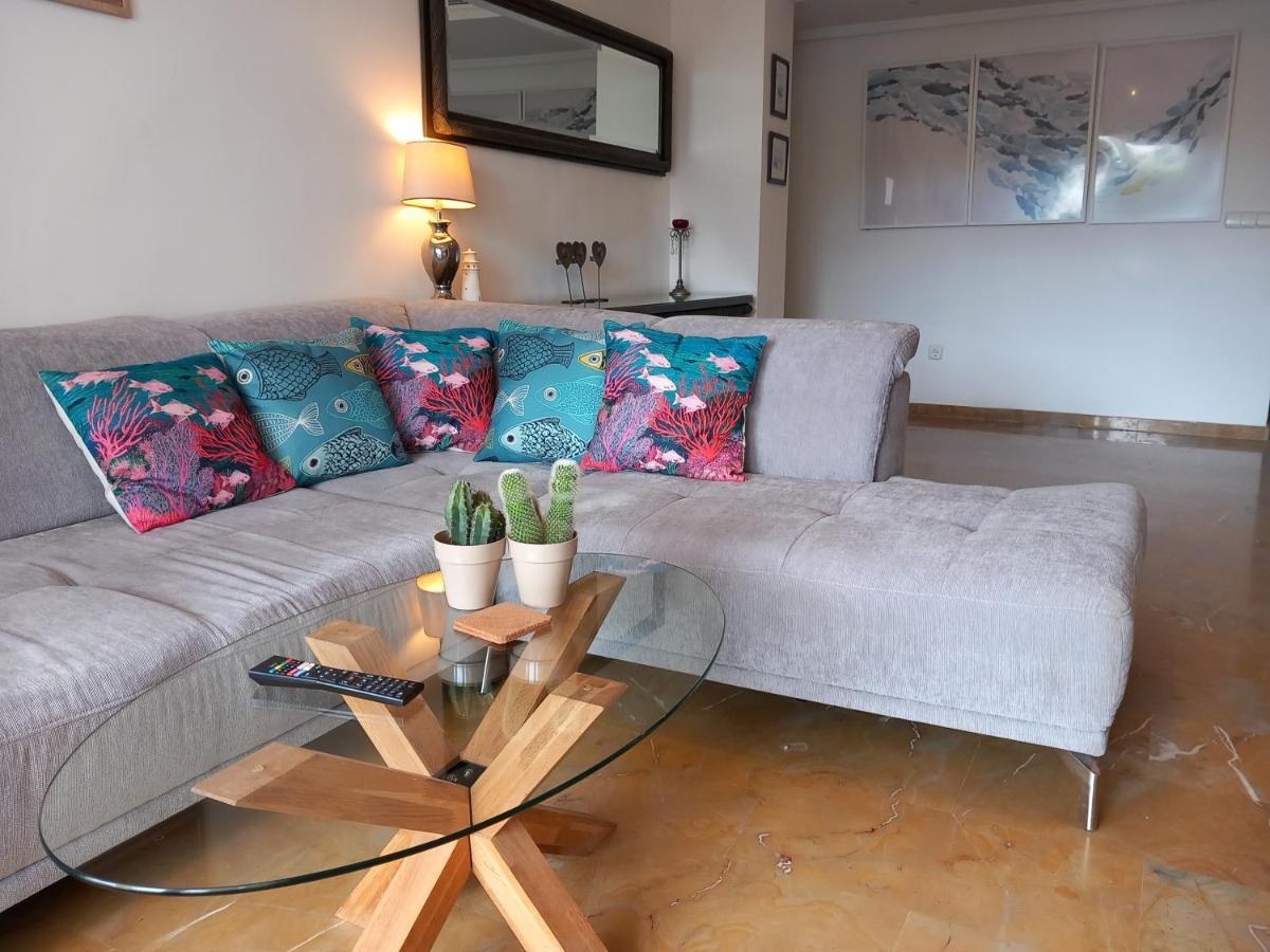 2 Bedroom, Sea Front Complex W Pool And Private Garden Jávea Exterior foto